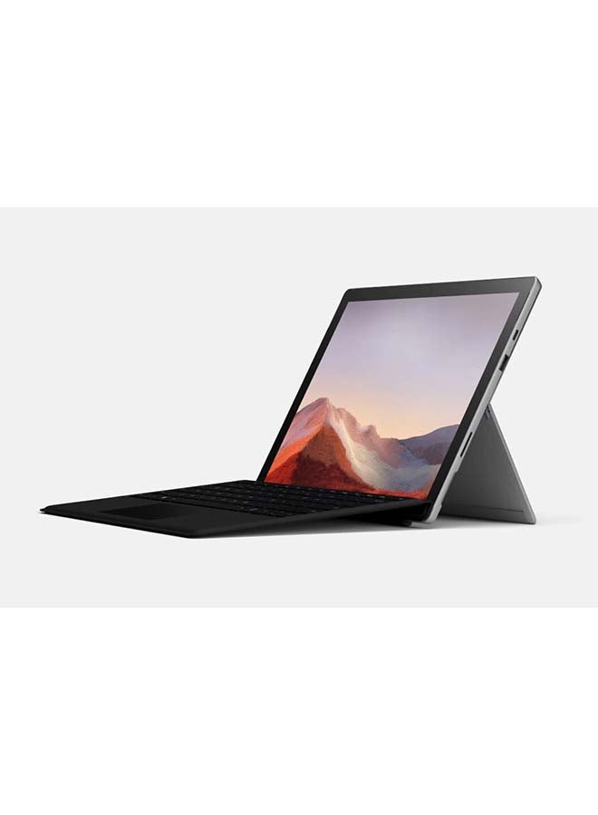 Surface Pro 7 Convertible-2-In-1 Laptop With 12.3-Inch Touch Screen PixelSense Display, Core i3 Processer/4GB RAM/128GB SSD/Intel UHD Graphics/Windows 10 English Platinum
