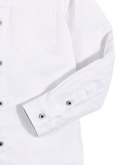 SMYK Boys Double Collared Shirt White  - Image 3