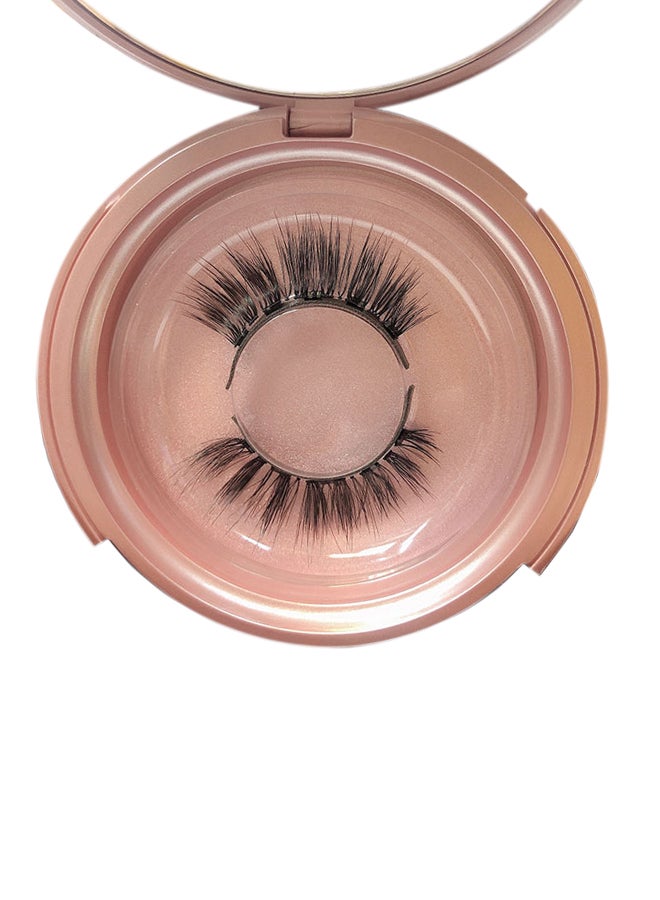 Magnetic Natural Waterproof Eyelashes Kit 5D-02 Black - Image 3