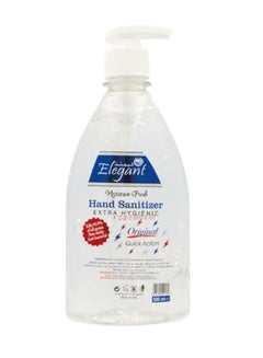 Elegant 6-Piece Extra Hygienic Hand Sanitizer Gel Set Clear 500ml 