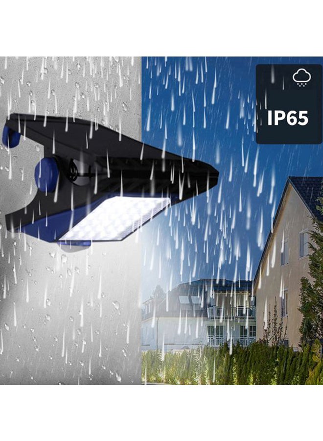 Generic Solar Energy Waterproof Wall Lamp Blue/Black 17.5x10.7x11.5cm  - Image 3