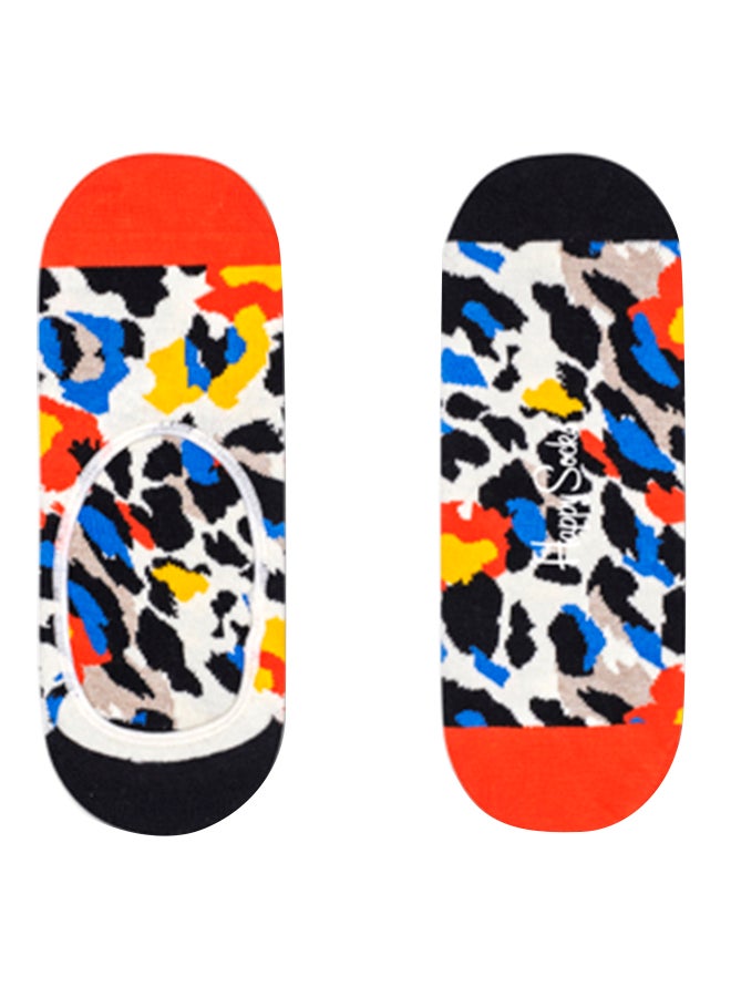 Leopard Liner Socks Multicolour