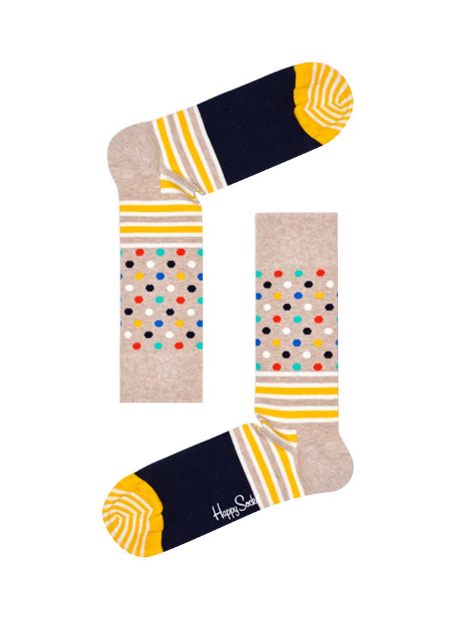 Happy Socks Stripes & Dots Crew Socks Multicolour