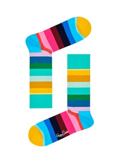 Happy Socks Stripe Crew Socks Multicolour 