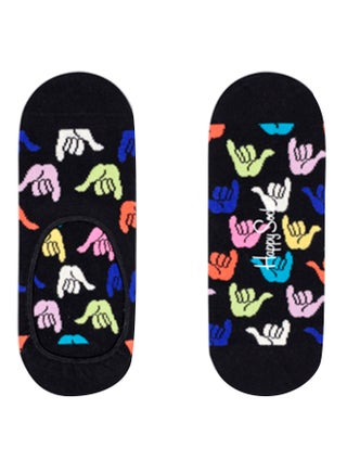Hang Loose Liner Socks Black