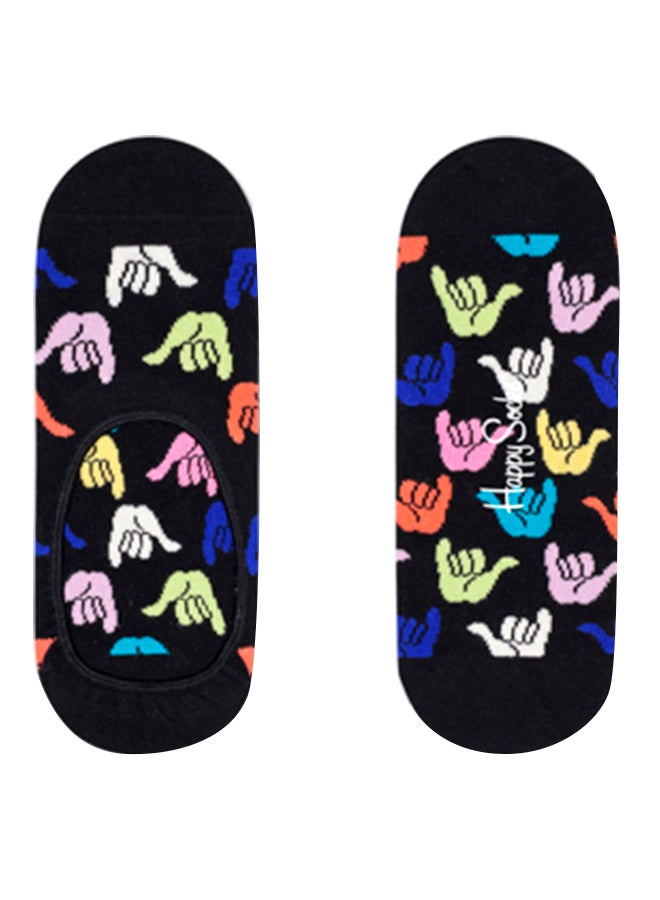 Hang Loose Liner Socks Black