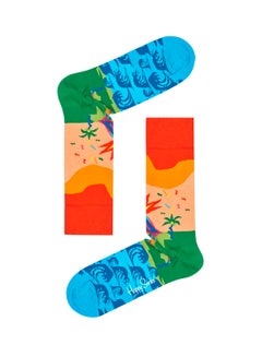 Tropical Island Crew Socks Multicolour