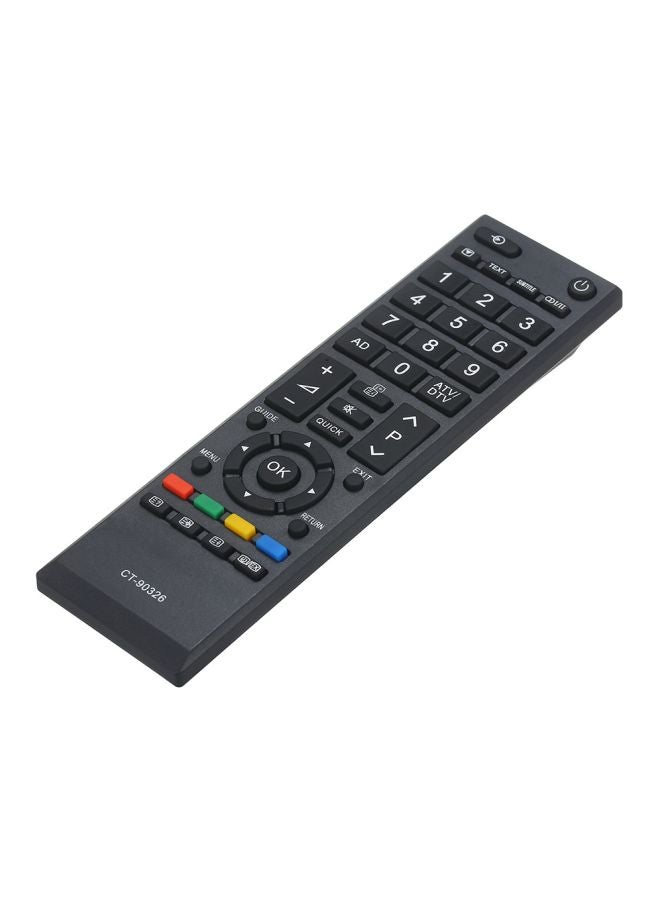 IR Wireless LCD TV Remote Control For Toshiba CT-90326 Black - Image 2