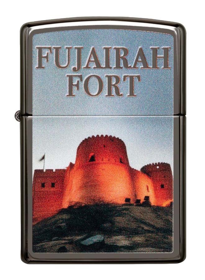 Zippo Fujairah Fort Design Gas Lighter - Image 1