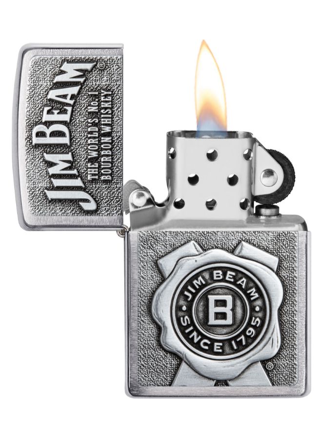 Zippo - Jim Beam Emblem Gas Lighter - Image 1