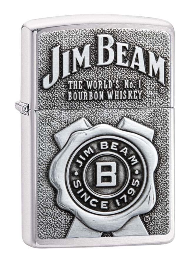 Zippo - Jim Beam Emblem Gas Lighter - Image 1