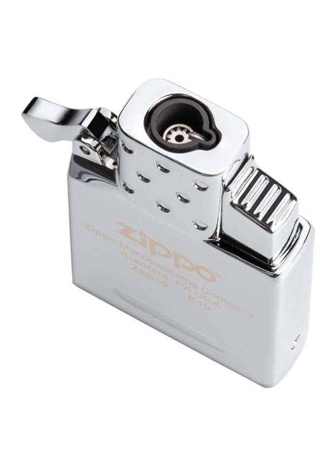 زيبو ولاعة غاز زيبو أحادية الشعلة أسود/ فضي - Image 1