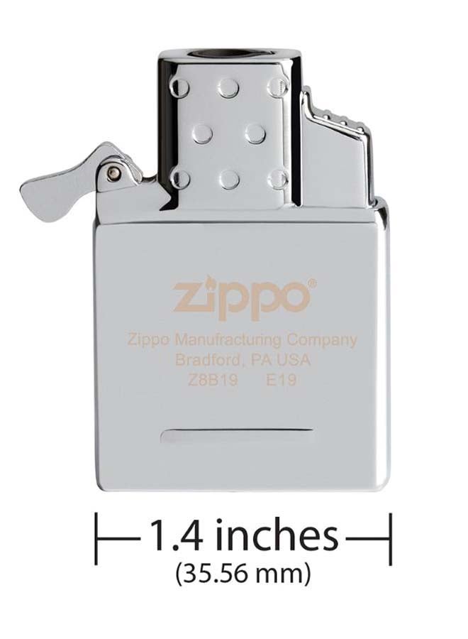 زيبو ولاعة غاز زيبو أحادية الشعلة أسود/ فضي - Image 2