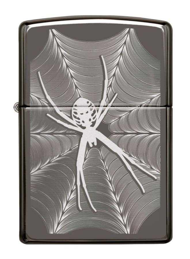 Spider And Web Design Gas Lighter Grey/White - v1594644643/N39254163A_1