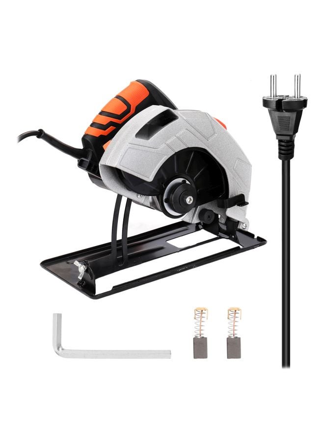 Electric Handheld Circular Saw With Cable Grey/Black/Orange 11.8x7x9.1inch - Image 1