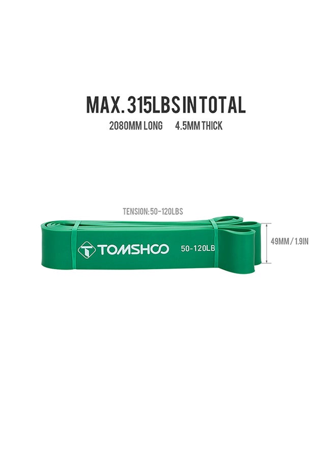 TOMSHOO Workout Loop Stretch Band With Bag - Image 2