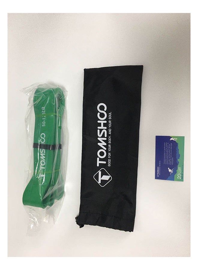 TOMSHOO Workout Loop Stretch Band With Bag - Image 3