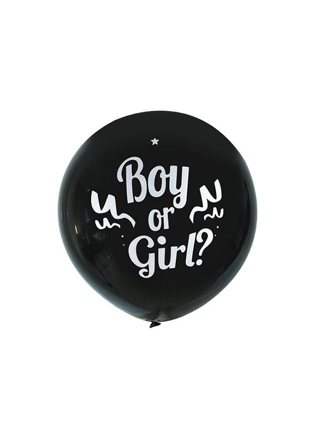 Boy Or Girl Gender Reveal Balloon - For Boys 90cm  - Image 1