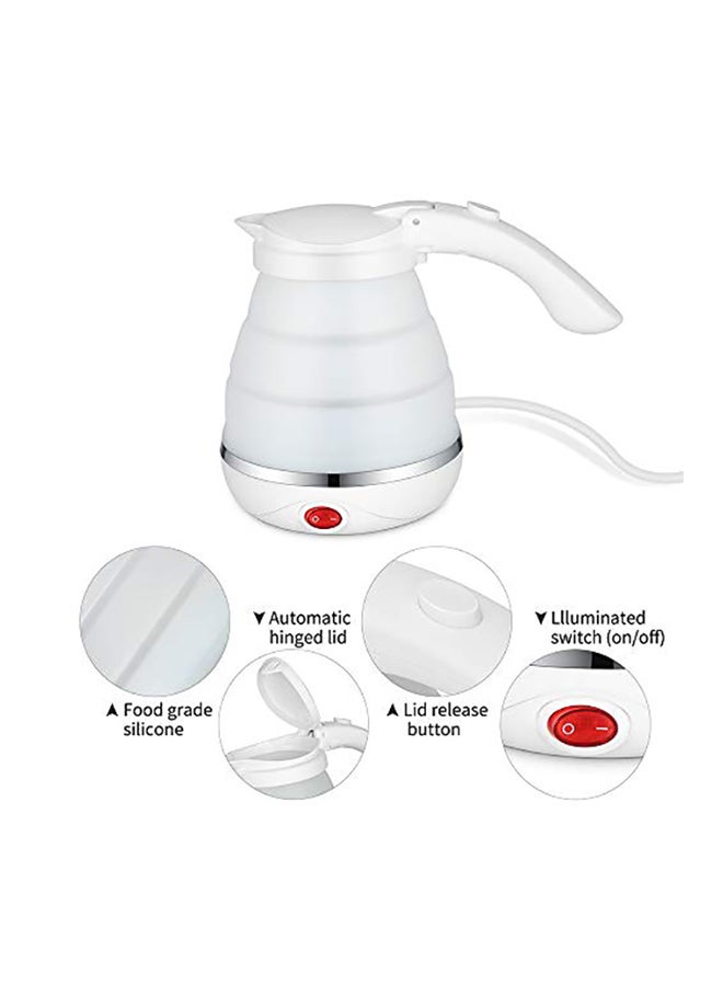 في فونتوكس غلاية كهربائية سعة 750 ملليلتر مناسبة للسفر 750 ml 300 W ZDSH أبيض - Image 1