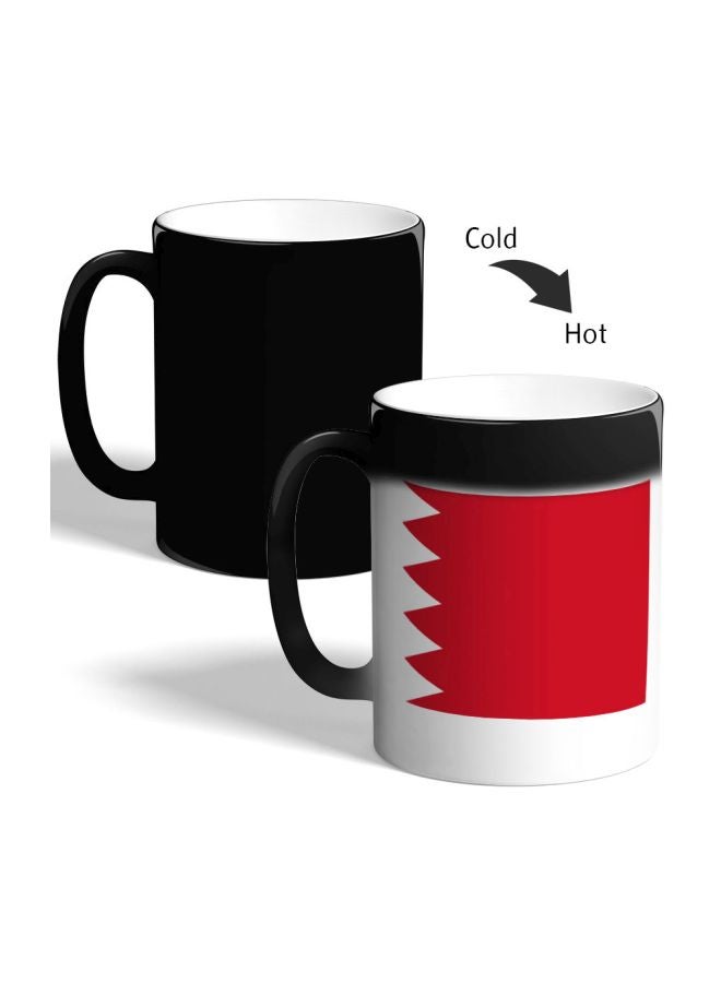 Decalac Bahrain Printed Colour Changing Coffee Mug Black  - Image 2