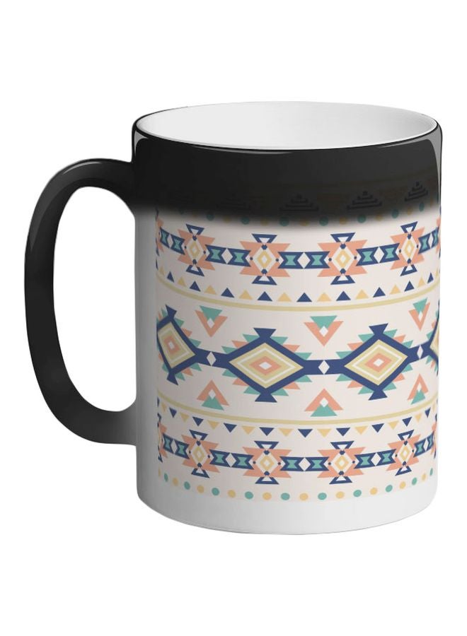 Decalac Ramadan Decoration Colour Changing Coffee Mug Black 325ml - Image 1