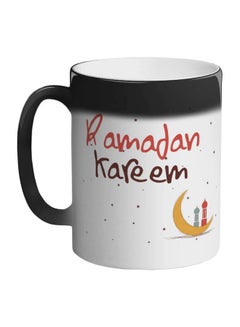 Decalac Ramadan Kareem Printed Colour Changing Coffee Mug Black  - Image 1