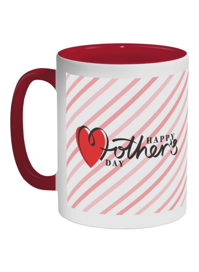 ديكالاك قدح قهوة - هابي ماذرز داي أبيض/أسود/أحمر