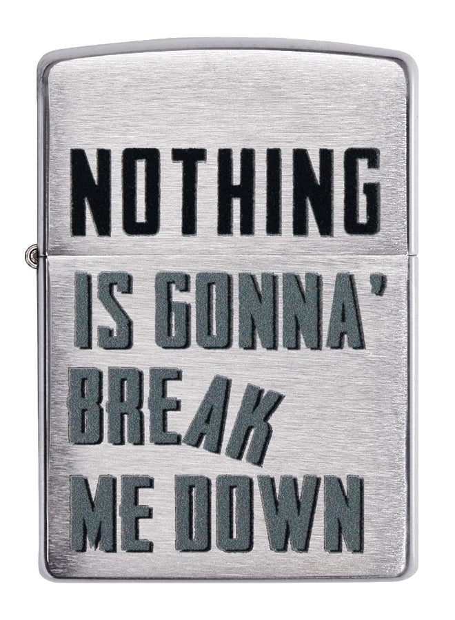 Zippo Nothing Is Gonna Design Gas Lighter 8.5 x 6cm - Image 1