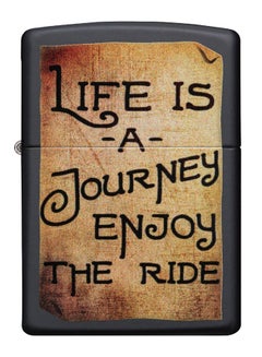 Life Is A Journey Design Gas Lighter 8.5 x 6cm
