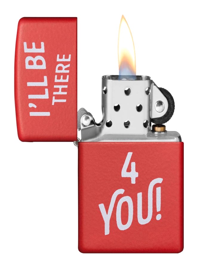 I Ll Be There Design Gas Lighter 8.5 x 6cm