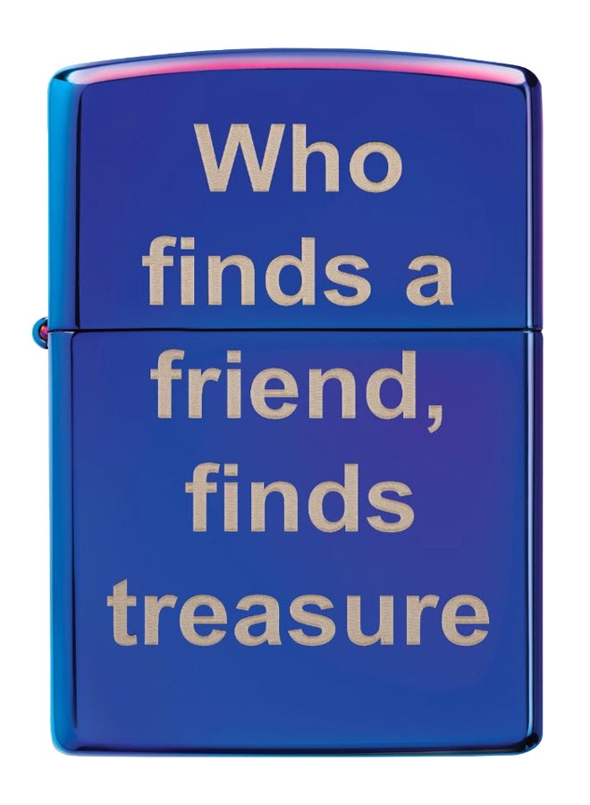 زيبو ولاعة تعمل بالغاز بتصميم كنز صديق 8.5 x 6سم - Image 1