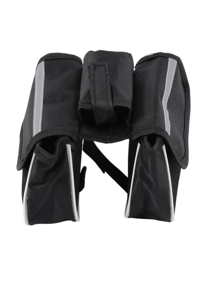 Generic Bicycle Frame Pannier Saddle 15 x 12 x 5cm  - Image 2