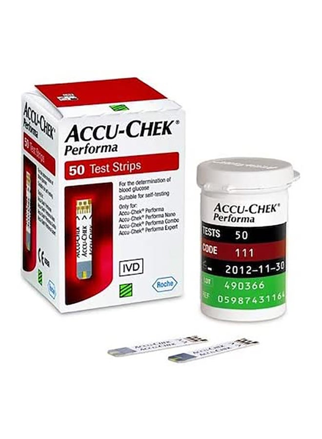 ACCU-CHEK 50-Piece Performa Strip Set