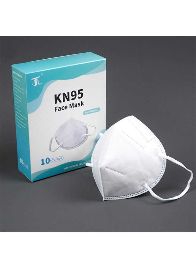 مجموعة كمامات وجه N95 من 10 قطع