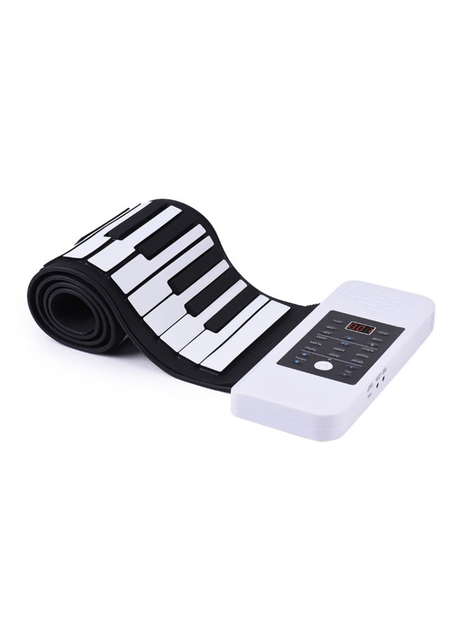 Generic 61-Key Electronic Hand Roll-Up Piano With Built-In Speaker  - Image 2
