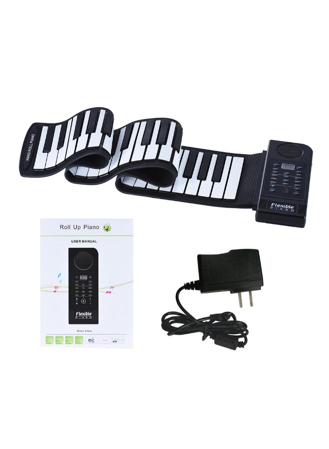 Generic 61-Key Electronic Hand Roll-Up Piano With Built-In Speaker  - Image 3