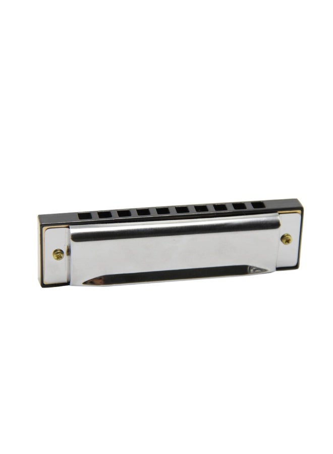 ANSELF 10-Hole Stainless Steel Chromatics Harmonica Mouth Organ  - Image 2