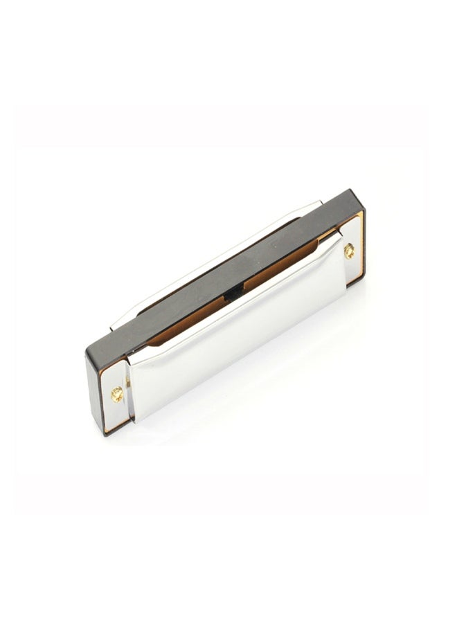 ANSELF 10-Hole Stainless Steel Chromatics Harmonica Mouth Organ  - Image 3