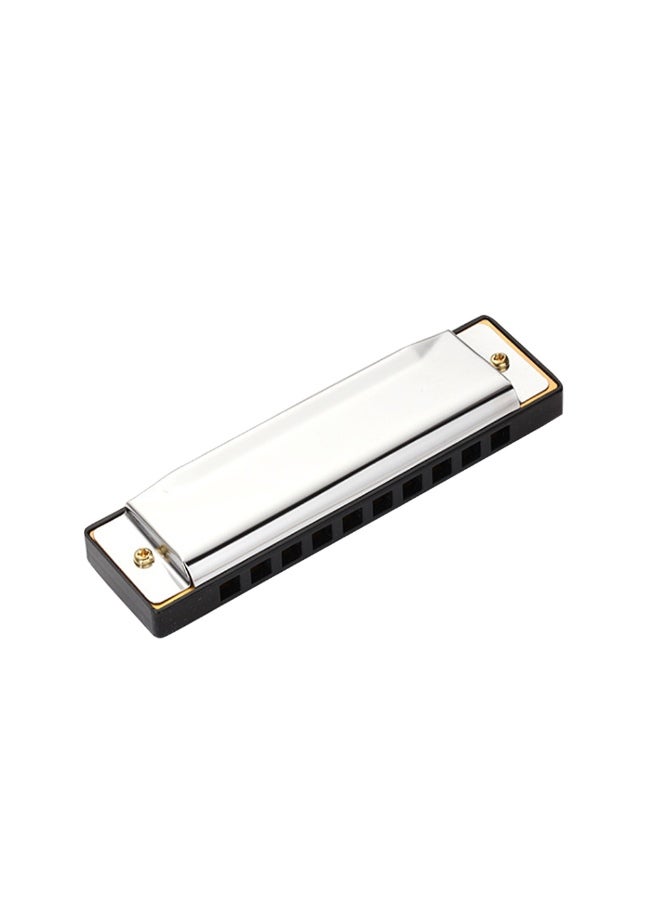 ANSELF 10-Hole Stainless Steel Chromatics Harmonica Mouth Organ  - Image 4