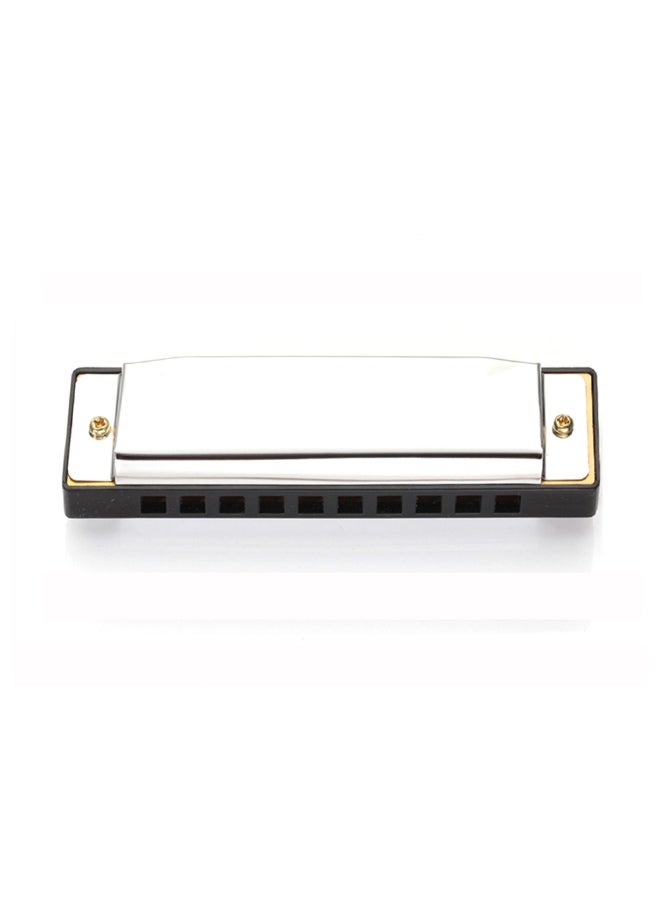 ANSELF 10-Hole Stainless Steel Chromatics Harmonica Mouth Organ  - Image 5