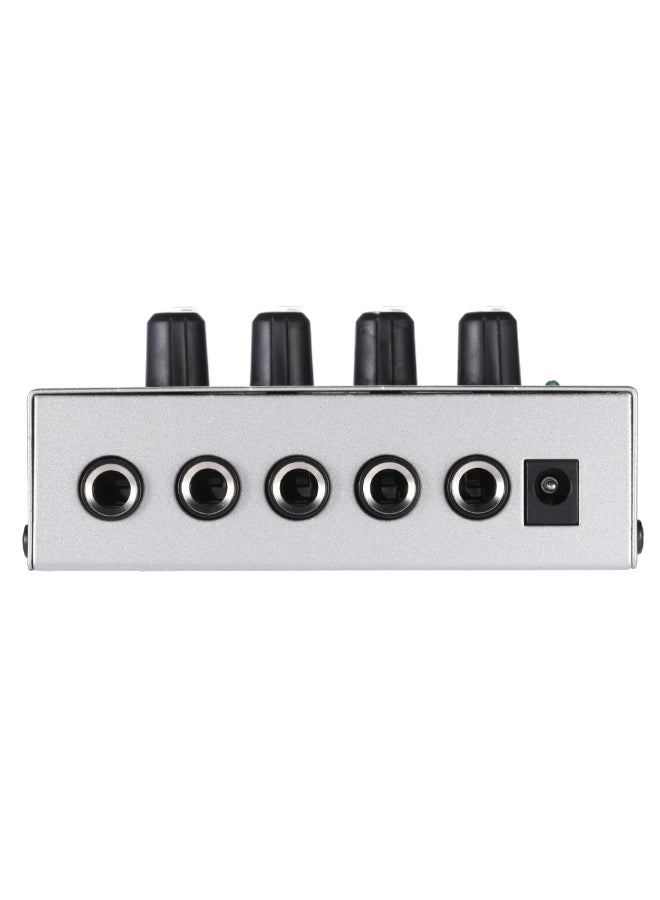 Generic 4-Channel Line Mono Audio Mixer With EU Adapter - Image 4