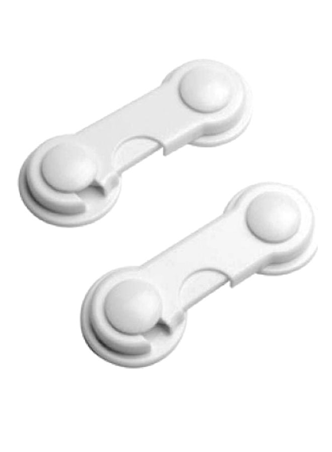 أوريكس مجموعة مزلاج للخزانة لضمان سلامة الأطفال من قطعتين - Image 1