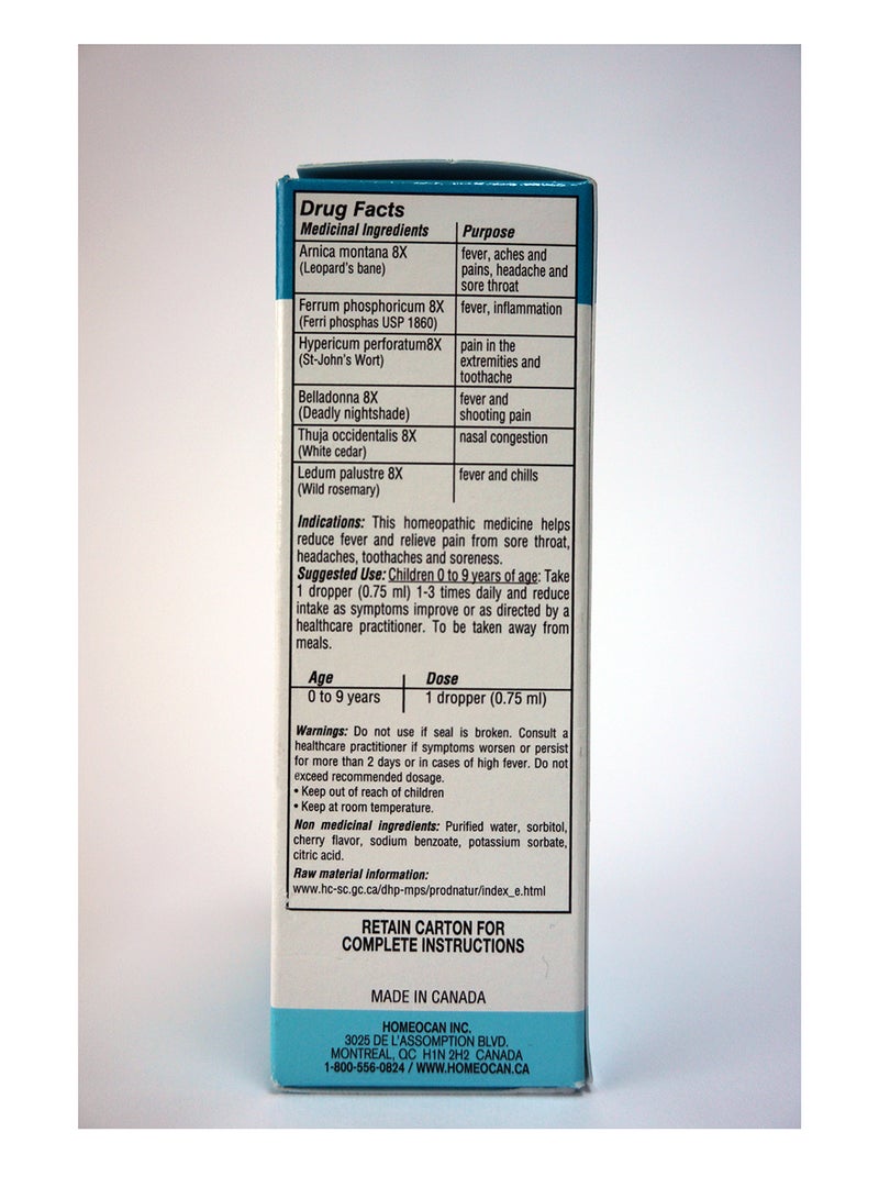 Homeocan Pain And Fever Drops  - Image 4