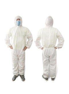 Vaultex Disposable Safety Work Wear White Small  - Image 2