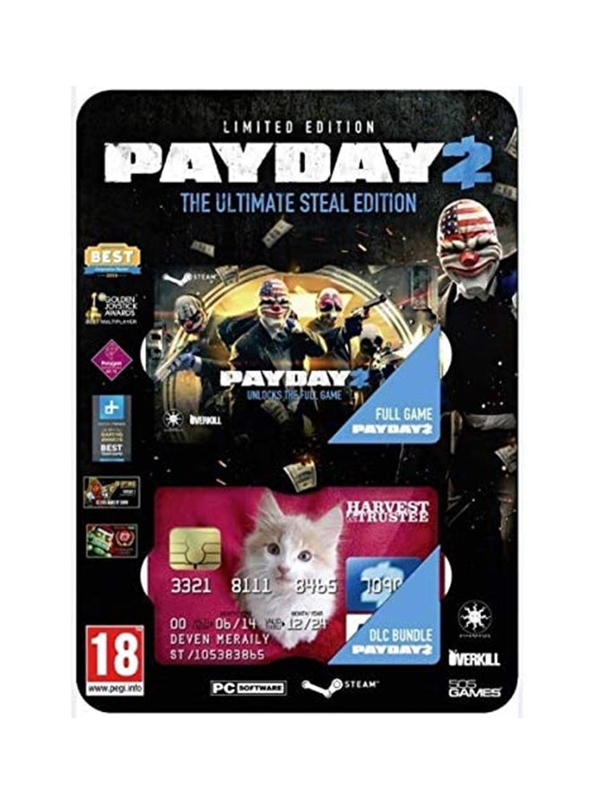 505 Games Payday 2: The Ultimate Steal Edition Steam - PC Game - Action & Shooter - PC Games