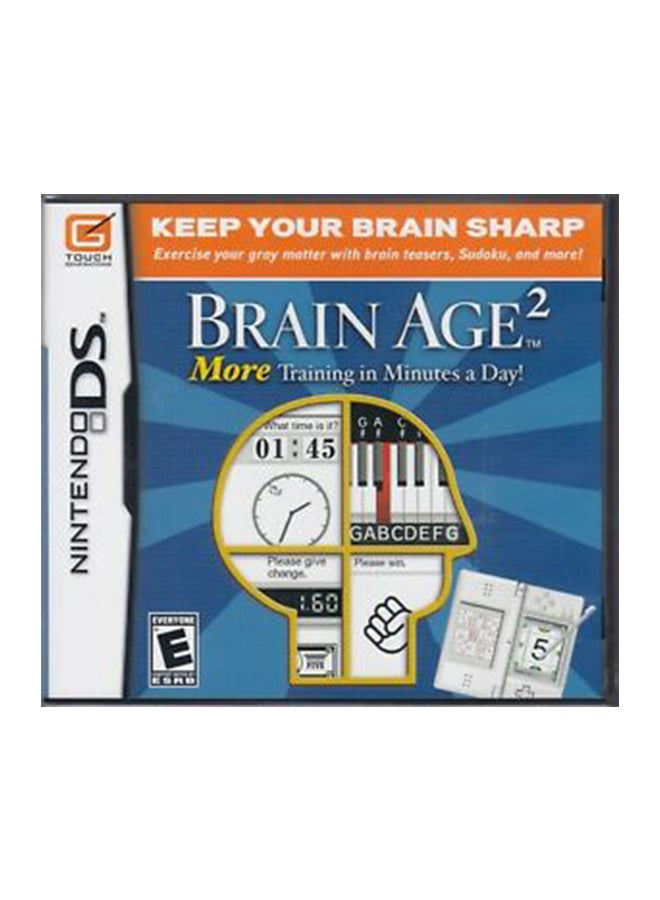 Nintendo Brain Age 2: Keep Your Brain Sharp - Nintendo DS - quiz_trivia - nintendo_ds