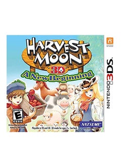 Harvest Moon 3D: A New Beginning - Nintendo 3DS - adventure - nintendo_3ds - v1594705749/N39070369A_1