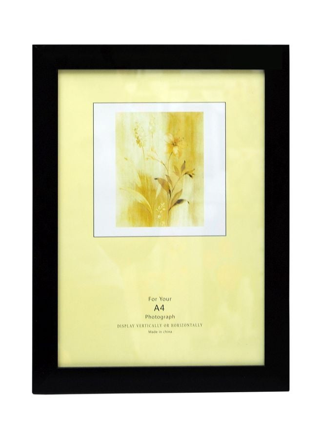 Decorhills - Plastic Certificate Frame Black 21x29.7cm - Image 1