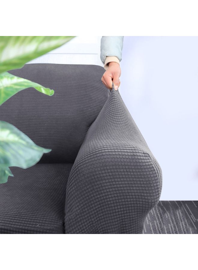 غطاء حماية الأثاث لمقعد مفرد رمادي داكن 35x27x7سم - Image 2