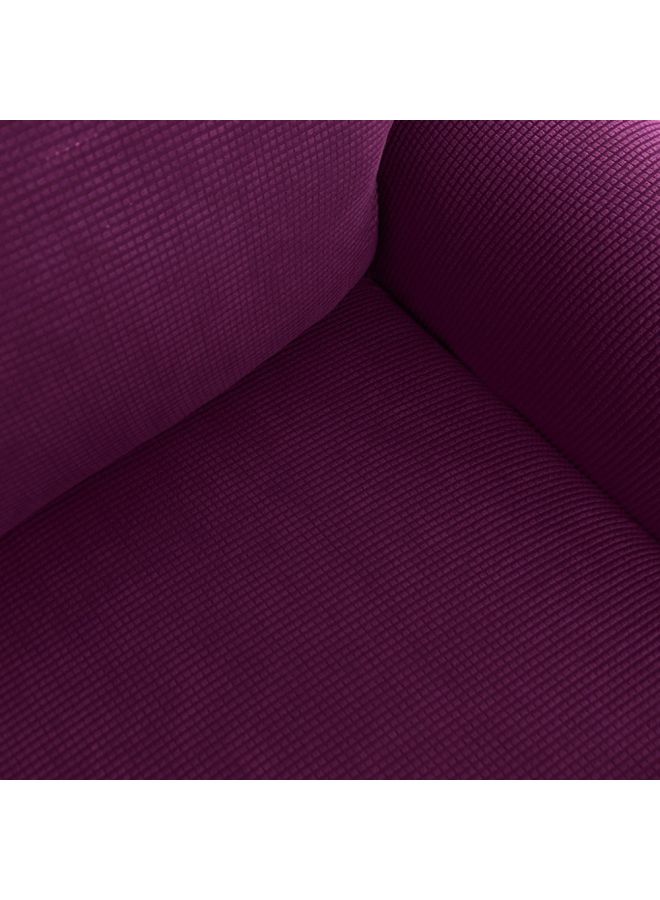 غطاء حماية الأثاث لمقعد مفرد أرجواني داكن 35x27x7سم - Image 3